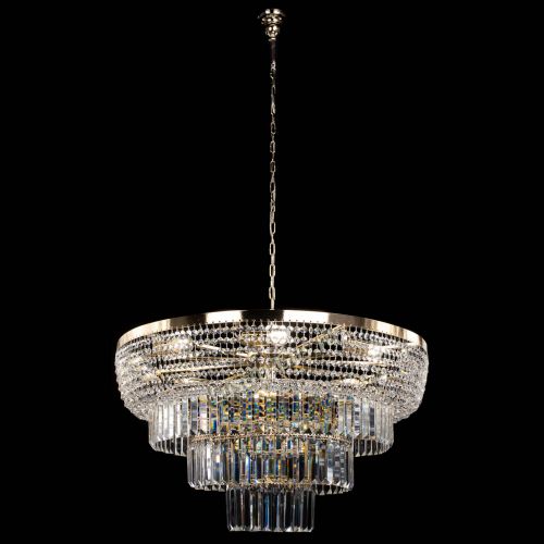 Люстра Сигма №10 с подвесом в Сочи Гусь Хрустальный