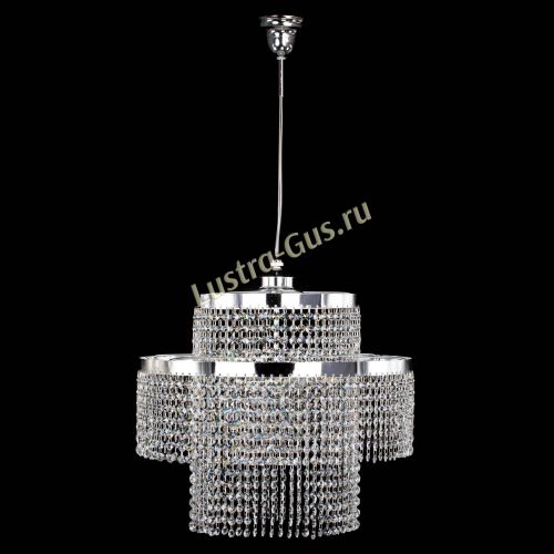 Люстра Сигма №3 3-х ярусная в Сочи Гусь Хрустальный