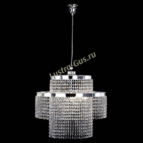 Люстра Сигма №3 3-х ярусная в Сочи Гусь Хрустальный