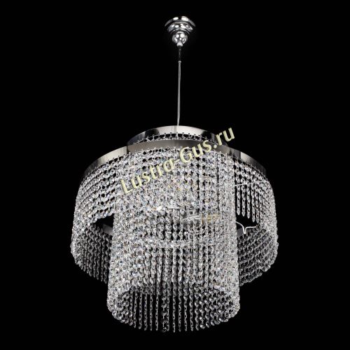 Люстра Сигма №3 3-х ярусная в Сочи Гусь Хрустальный