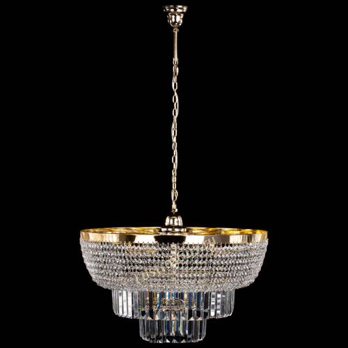 Люстра Сигма №6 с подвесом в Сочи Гусь Хрустальный