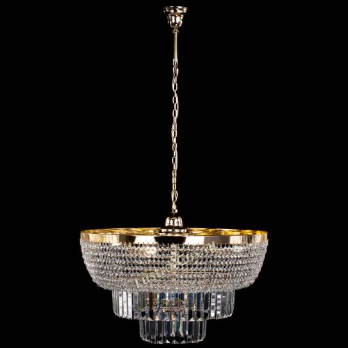 Люстра Сигма №6 с подвесом в Сочи Гусь Хрустальный