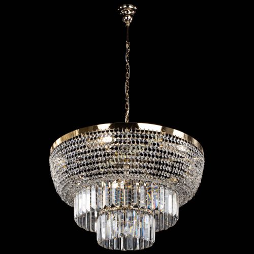 Люстра Сигма №6 с подвесом в Сочи Гусь Хрустальный