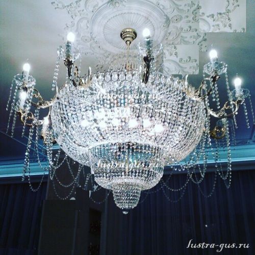 Люстра Свеча в Сочи Гусь Хрустальный