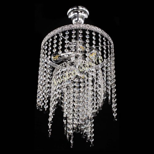 Люстра Токката Капель №3 черная в Сочи Гусь Хрустальный