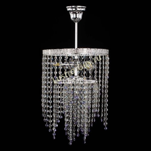 Люстра Токката Капель №3 фиолетовая в Сочи Гусь Хрустальный