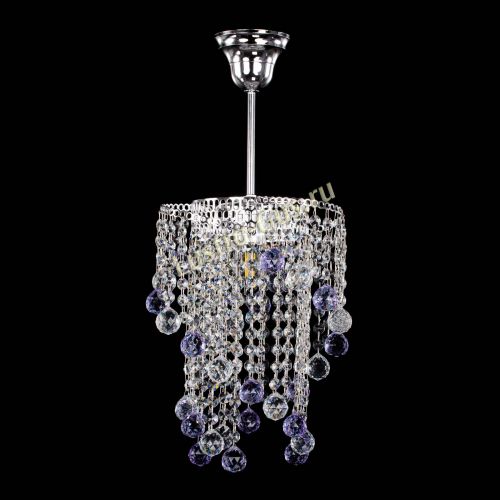 Люстра Вектор №4 фиолетовая в Сочи Гусь Хрустальный
