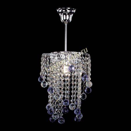 Люстра Вектор №4 фиолетовая в Сочи Гусь Хрустальный