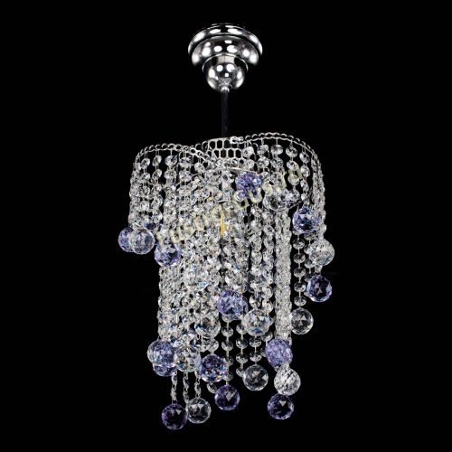 Люстра Вектор №4 фиолетовая в Сочи Гусь Хрустальный
