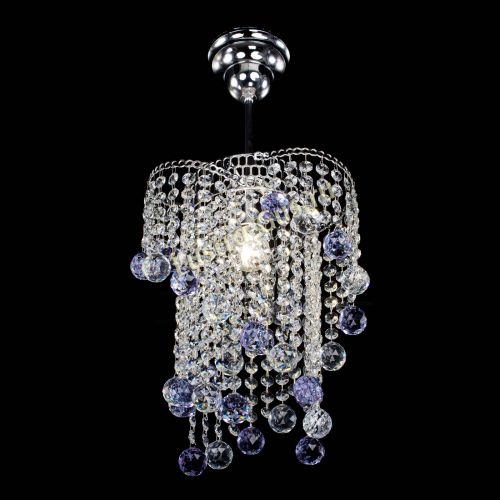 Люстра Вектор №4 фиолетовая в Сочи Гусь Хрустальный