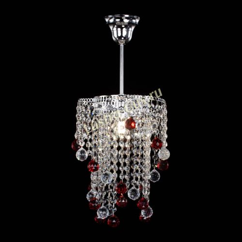 Люстра Вектор № 4 красная в Сочи Гусь Хрустальный