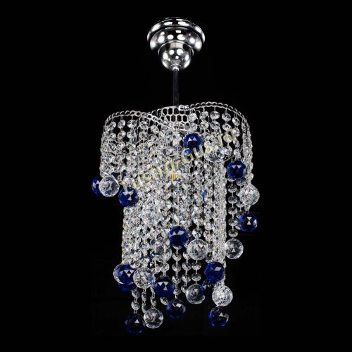 Люстра Вектор №4 синяя в Сочи Гусь Хрустальный