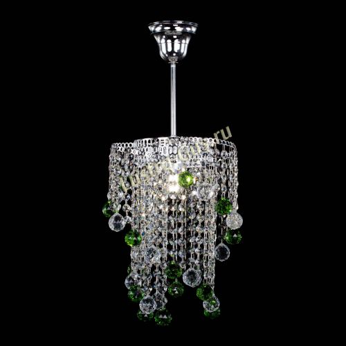 Люстра Вектор №4 зеленая в Сочи Гусь Хрустальный