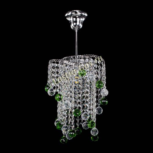 Люстра Вектор №4 зеленая в Сочи Гусь Хрустальный