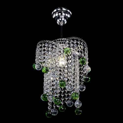 Люстра Вектор №4 зеленая в Сочи Гусь Хрустальный