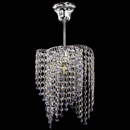 Люстра Вектор №5 фиолетовая в Сочи Гусь Хрустальный