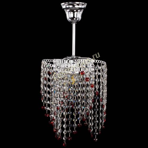 Люстра Вектор №5 красная в Сочи Гусь Хрустальный