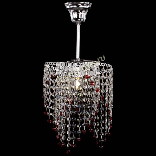 Люстра Вектор №5 красная в Сочи Гусь Хрустальный