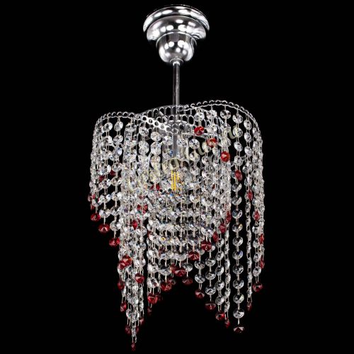 Люстра Вектор №5 красная в Сочи Гусь Хрустальный