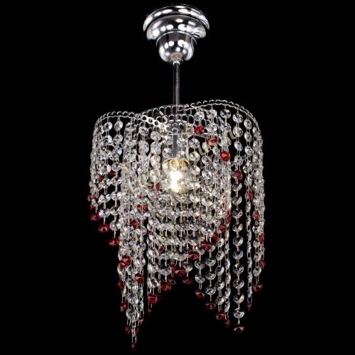 Люстра Вектор №5 красная в Сочи Гусь Хрустальный