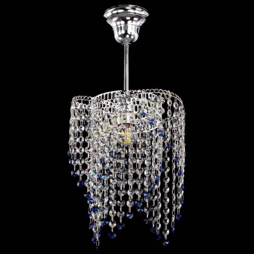 Люстра Вектор №5 синяя в Сочи Гусь Хрустальный