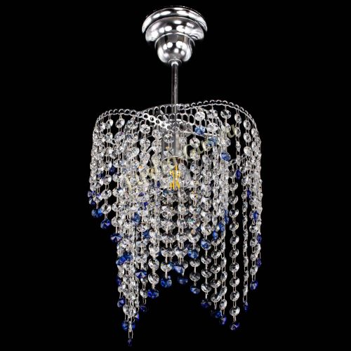 Люстра Вектор №5 синяя в Сочи Гусь Хрустальный