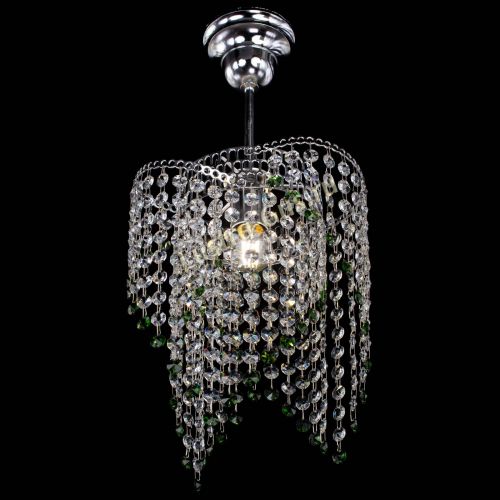 Люстра Вектор №5 зеленая в Сочи Гусь Хрустальный