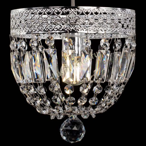 Люстра Венеция №1 купол на тросе в Сочи Гусь Хрустальный