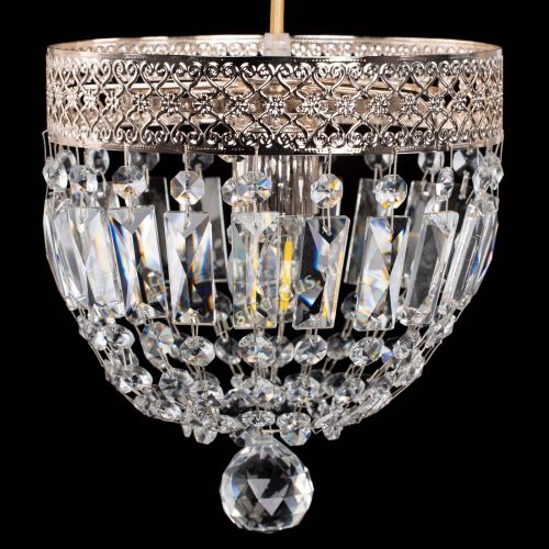 Люстра Венеция №1 купол на тросе в Сочи Гусь Хрустальный