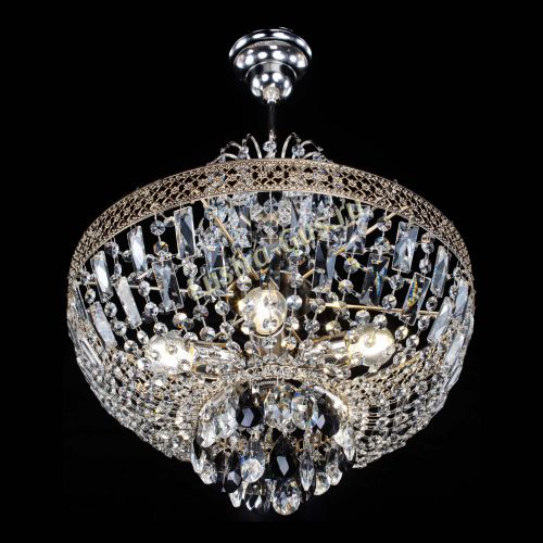 Люстра Венеция Астра №5 черная в Сочи Гусь Хрустальный