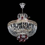 Люстра Венеция Астра №5 красная в Сочи