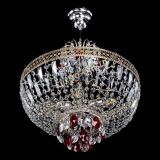 Люстра Венеция Астра №5 красная в Сочи