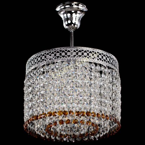 Люстра Венеция Капель №1 с подвесом Чайная в Сочи Гусь Хрустальный