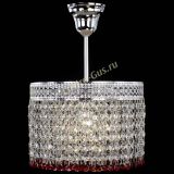 Люстра Венеция Капель №1 с подвесом Красная в Сочи Люстра Венеция Капель №1 с подвесом Красная в Сочи