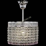 Люстра Венеция Капель №1 с подвесом Розовая в Сочи