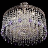 Люстра Венеция Капель журавлик фиолетовая в Сочи