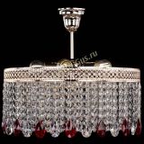 Люстра Венеция Капель журавлик красная в Сочи