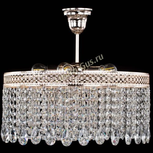 Люстра Венеция Капель журавлик с подвесом в Сочи Гусь Хрустальный