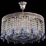 Люстра Венеция Капель журавлик синяя в Сочи