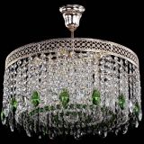 Люстра Венеция Капель журавлик зеленая в Сочи