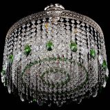 Люстра Венеция Капель журавлик зеленая в Сочи