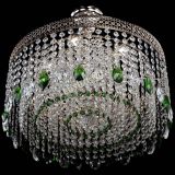 Люстра Венеция Капель журавлик зеленая в Сочи