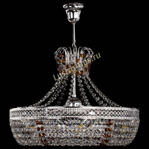 Люстра Венеция Кольцо с подвесом Чайная в Сочи Гусь Хрустальный