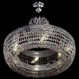 Люстра Венеция Кольцо с подвесом Розовая в Сочи