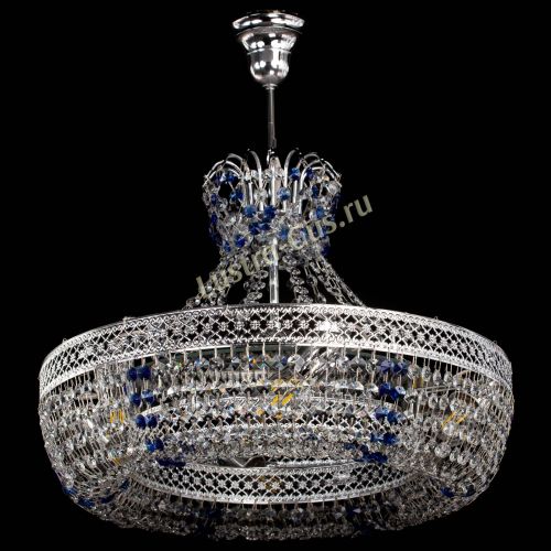 Люстра Венеция Кольцо с подвесом Синяя в Сочи Люстра Венеция Кольцо с подвесом Синяя в Сочи