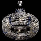 Люстра Венеция Кольцо с подвесом Синяя в Сочи Люстра Венеция Кольцо с подвесом Синяя в Сочи