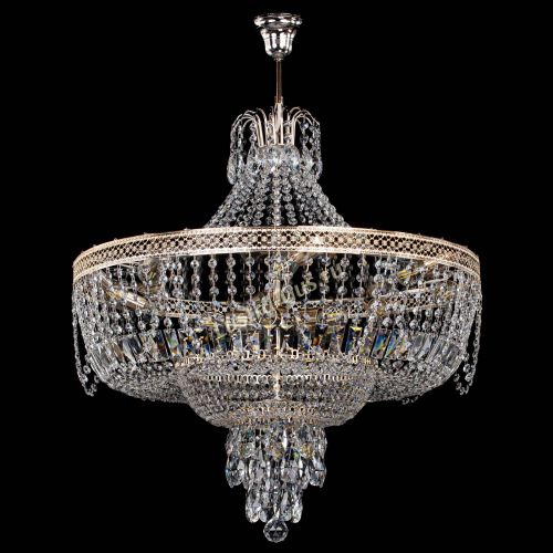 Люстра Венеция Водопад Каскад №13 с подвесом в Сочи Гусь Хрустальный