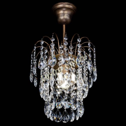 Люстра Весна журавлик под бронзу в Сочи Гусь Хрустальный