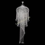 Люстра Водопад длинный с подвесом  в Сочи