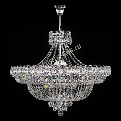 Люстра Водопад с подвесом  в Сочи Гусь Хрустальный